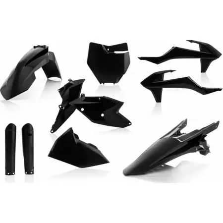 Kit Plastiques Complet Acerbis KTM Noir