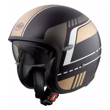 Casque Premier Vintage BL19 BM Noir Mat Or