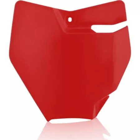 Plaque Numéro Avant Acerbis Gas Gas MC65 21 Rouge