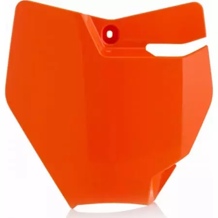 Plaque Numéro Avant Acerbis KTM SX 65 2016 Orange