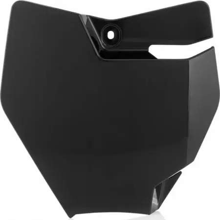 Plaque Numéro Avant Acerbis KTM SX 65 2016 Noir
