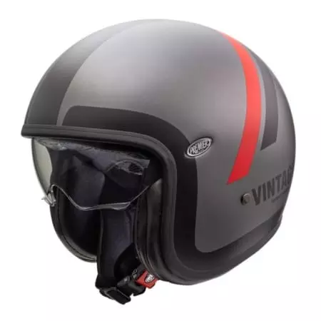 Casque Premier Vintage DO17 BM Gris Mat