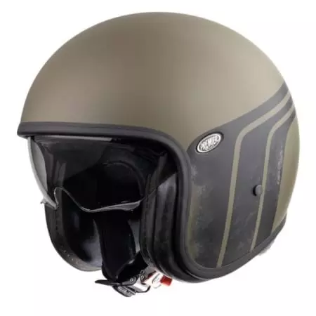 Casque Premier Vintage BTR Military BM Kaki Mat