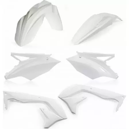 Kit Plastiques Acerbis Kawasaki KXF 450 2016 Blanc