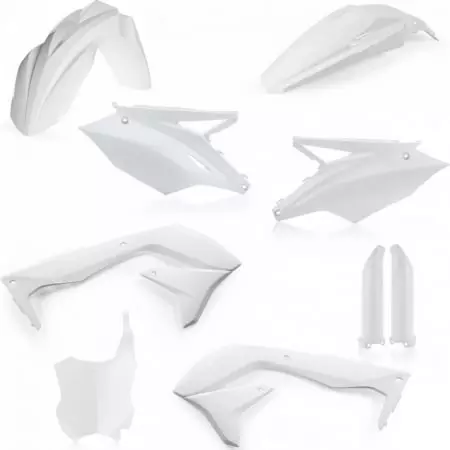 Kit Plastiques Complet Acerbis Kawasaki KXF 450 2016 Blanc