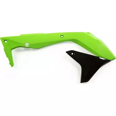 Ouïes De Radiateur Acerbis Kawasaki KXF 450 2016 Vert Noir