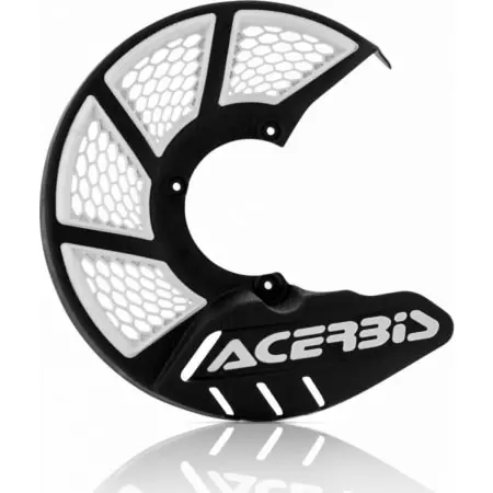Protège-Disque De Frein Acerbis X-Brake 245mm Noir Blanc