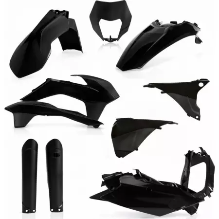 Kit Plastiques Complet Acerbis KTM EXC/EXC-F 2016 Noir