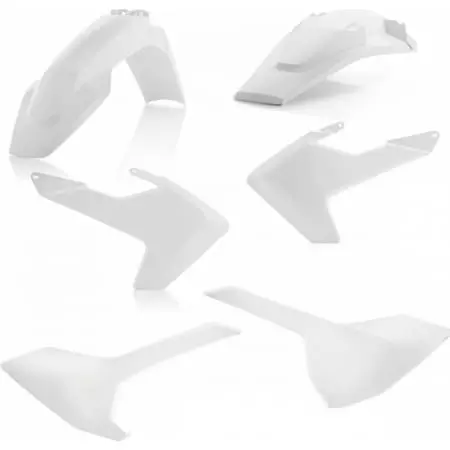 Kit Plastiques Acerbis Husqvarna TC/FC Blanc