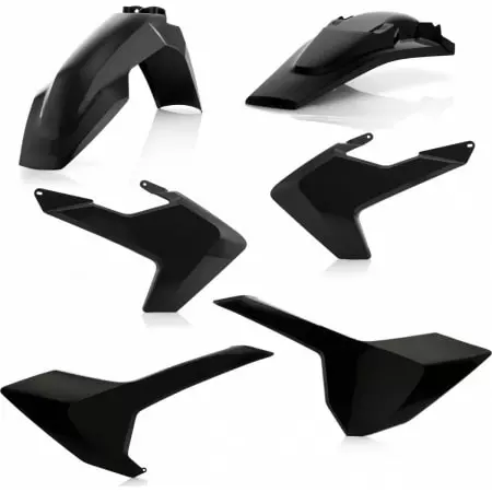 Kit Plastiques Acerbis Husqvarna TC/FC Noir