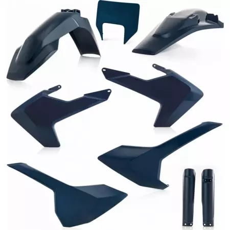 Kit Plastiques Complet Acerbis Husqvarna TE/FE 2017 Bleu