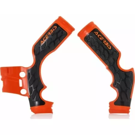 Protections De Cadre Acerbis X-Grip KTM SX65 Orange