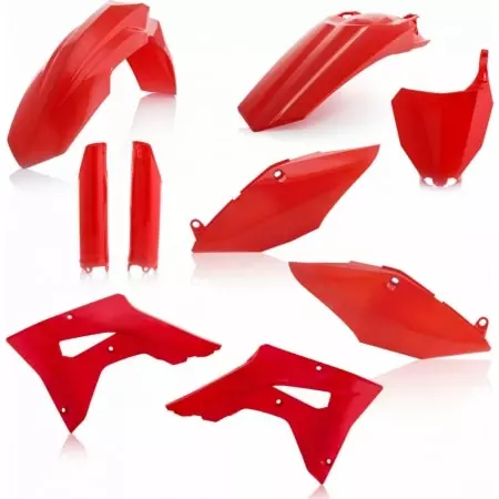 Kit Plastiques Complet Acerbis Honda CRF450RX 2017 Rouge