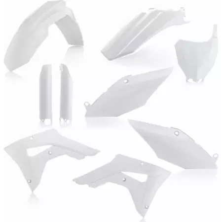 Kit Plastiques Complet Acerbis Honda CRF450RX 2017 Blanc