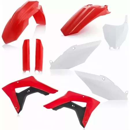 Kit Plastiques Complet Acerbis Honda CRF450RX 2017 Origine Rouge Bleu
