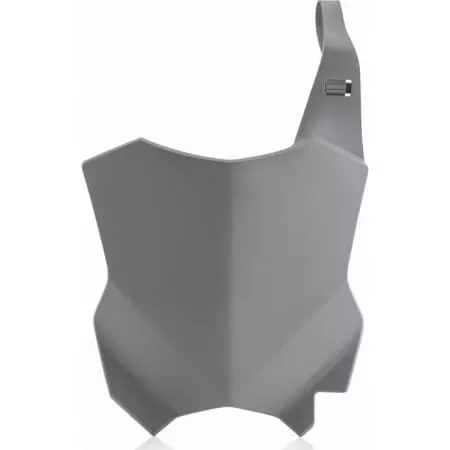 Plaque Numéro Avant Acerbis Kawasaki KXF 450 2016 Gris