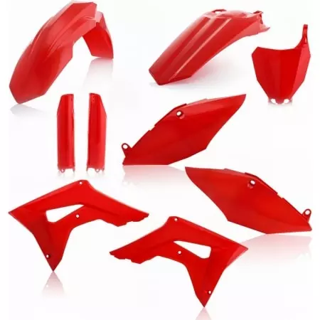 Kit Plastiques Complet Acerbis Honda CRF450R 2017 Rouge