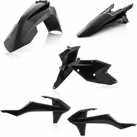 Kit Plastiques Acerbis KTM EXC/EXC-F 2017 Noir