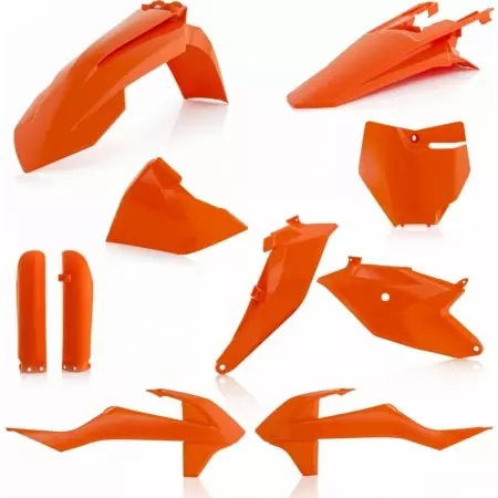 Kit Plastiques Complet Acerbis KTM SX 85 2018 Orange