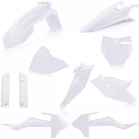 Kit Plastiques Complet Acerbis KTM SX 85 2018 Blanc Nacré