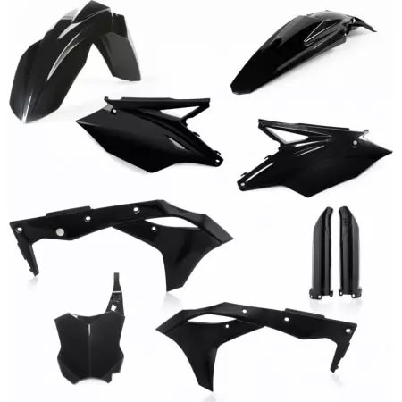 Kit Plastiques Complet Acerbis Kawasaki KXF 250 2018 Noir
