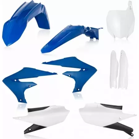 Kit Plastiques Complet Acerbis Yamaha YZF 450 2018 Origine Bleu Blanc
