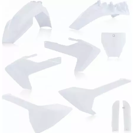 Kit Plastiques Complet Acerbis Husqvarna TC85 2018 Blanc Nacré