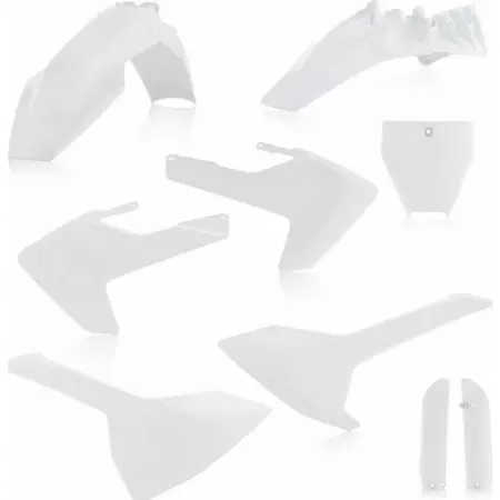 Kit Plastiques Complet Acerbis Husqvarna TC85 2018 Blanc