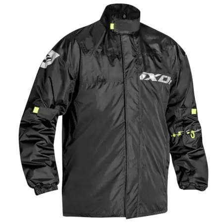 Veste De Pluie Ixon Madden Noir Jaune Fluo
