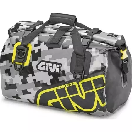 Sac Cargo Étanche Givi EA115CM Easy-T 40L Camo Gris Jaune