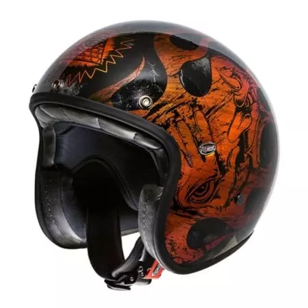 Casque Premier Le Petit Classic BD Orange Chromed