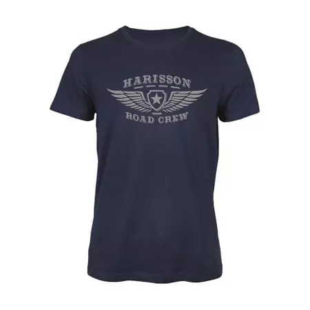 T-Shirt Harisson Road Crew Bleu