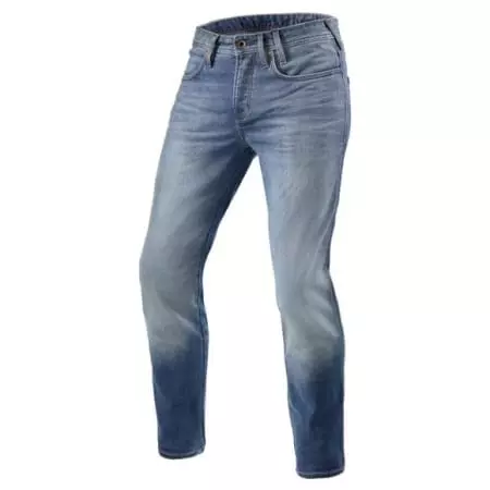 Jean REV'IT Piston 2 SK L34 Bleu Délavé