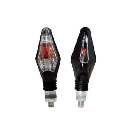 Clignotants Ely'tek By Chaft Sliver Noir Transparent SP666