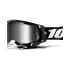 Masque 100% Racecraft 2 Black Iridium Silver Noir