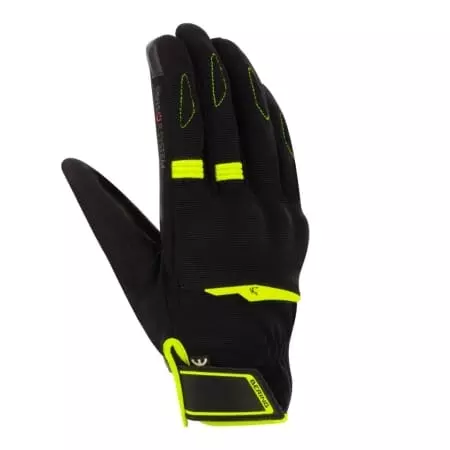 Gants Bering Fletcher Evo Noir Jaune Fluo