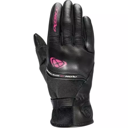 Gants Femme Ixon Lady RS Shine 2 Noir Fuchsia