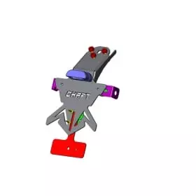 Support De Plaque Chaft Triumph Street Twin 900 Street Cup 2016-22