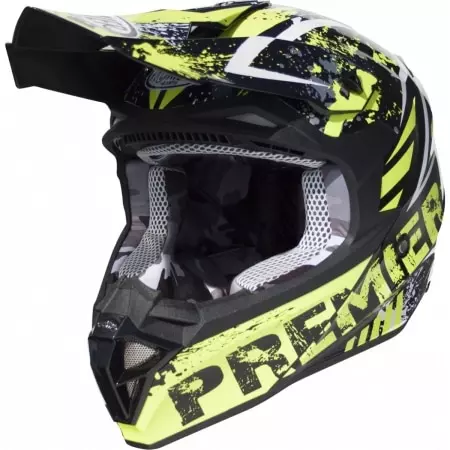 Casque Cross Premier Exige ZX Y Deco Noir Vert