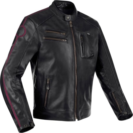 Blouson Segura Devon Noir Bordeaux