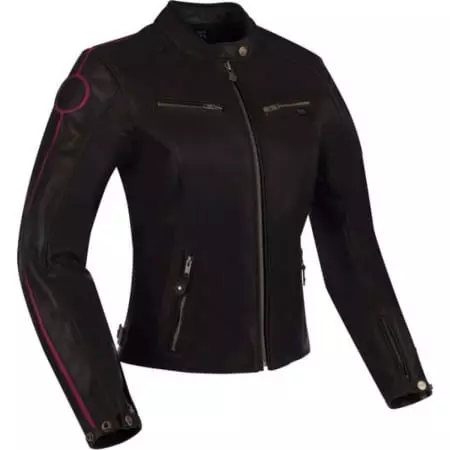 Blouson Femme Segura Lady Devon Noir Bordeaux