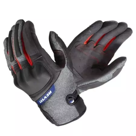 Gants REV'IT Volcano Noir Gris