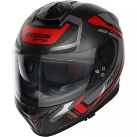 Casque Nolan N80-8 Ally N-Com 39 Noir Rouge