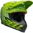 Casque Cross Bell Moto-9S Flex Sprint Matte Gloss Vert Noir