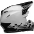 Casque Enfant Bell Moto-9 Mips Louver Gloss Noir Blanc