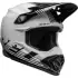 Casque Enfant Bell Moto-9 Mips Louver Gloss Noir Blanc