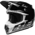 Casque Enfant Bell Moto-9 Mips Louver Gloss Noir Blanc