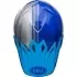 Casque Cross Bell Moto-9 Mips Louver Gloss Gris Bleu