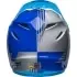 Casque Cross Bell Moto-9 Mips Louver Gloss Gris Bleu