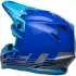 Casque Cross Bell Moto-9 Mips Louver Gloss Gris Bleu